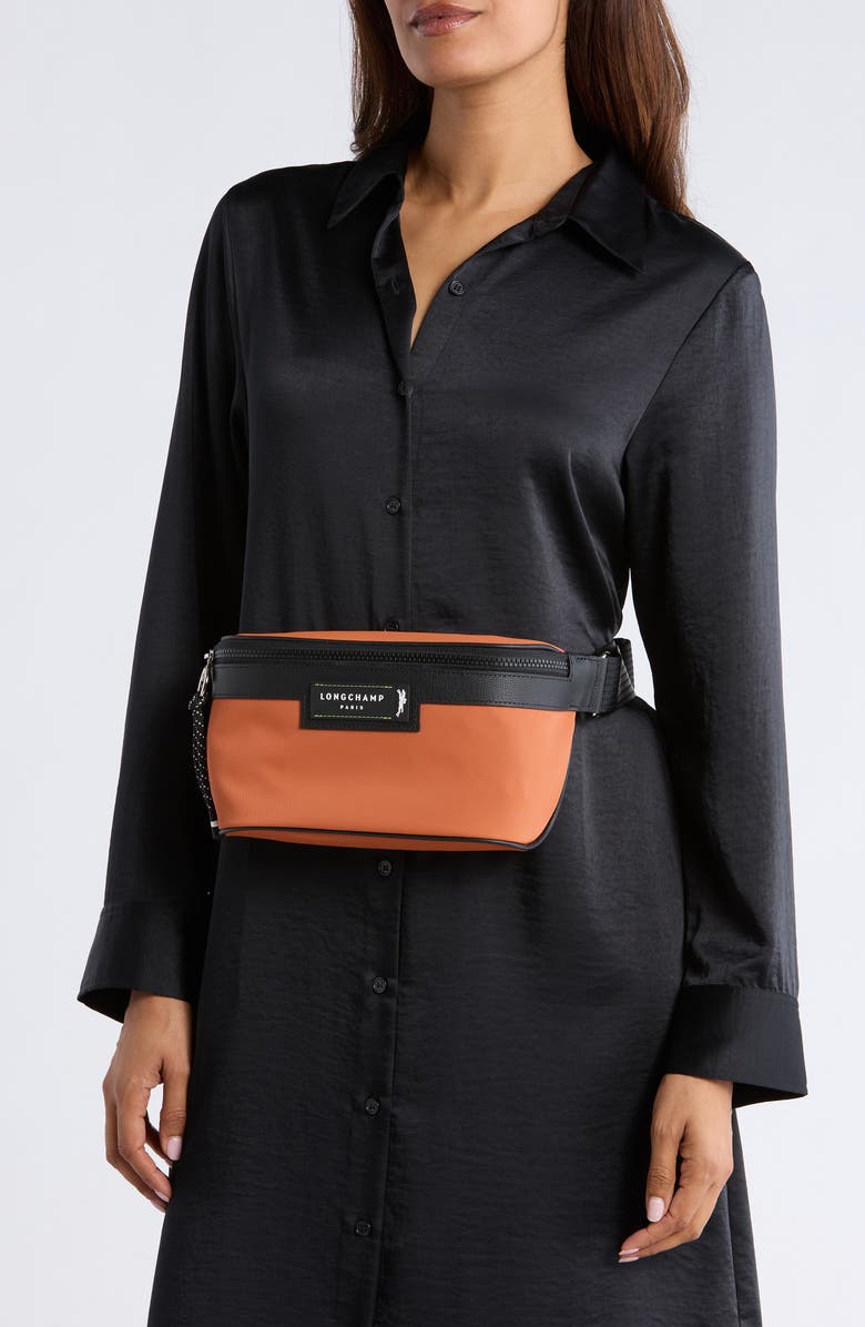 Longchamp Le Pilage Energy Belt Bag, Alternate, color, Sienna