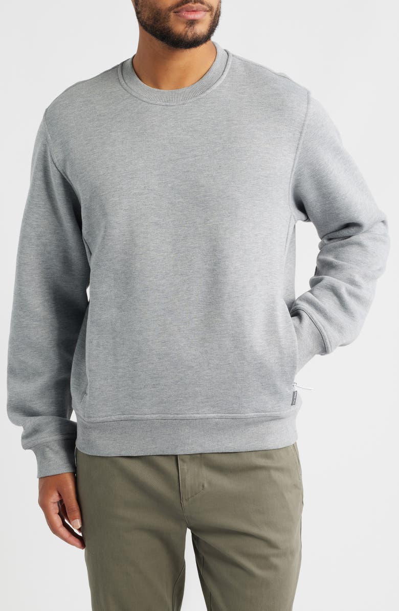 Free Fly Northcoast Sweatshirt, Main, color, Heather Grey