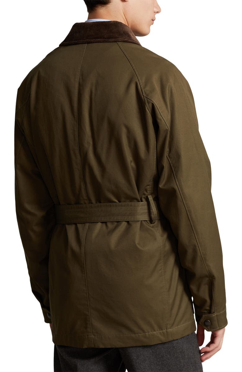 Polo Ralph Lauren Grove Belted Jacket, Alternate, color, Canopy Olive