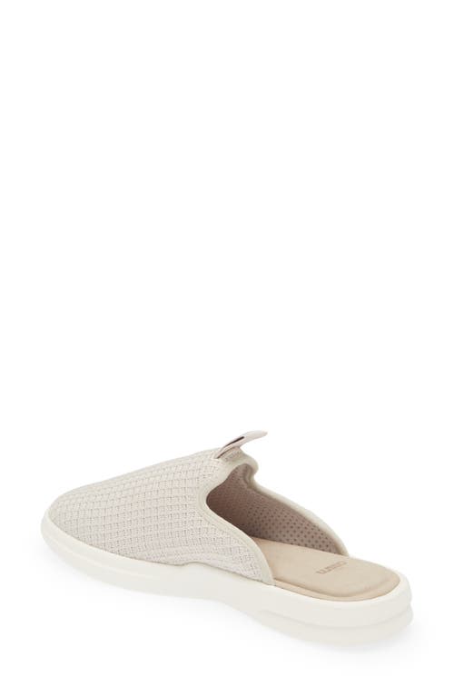 Lusso Cloud Pelli Waffle Knit Slipper In Perfect Grey/marshmallow