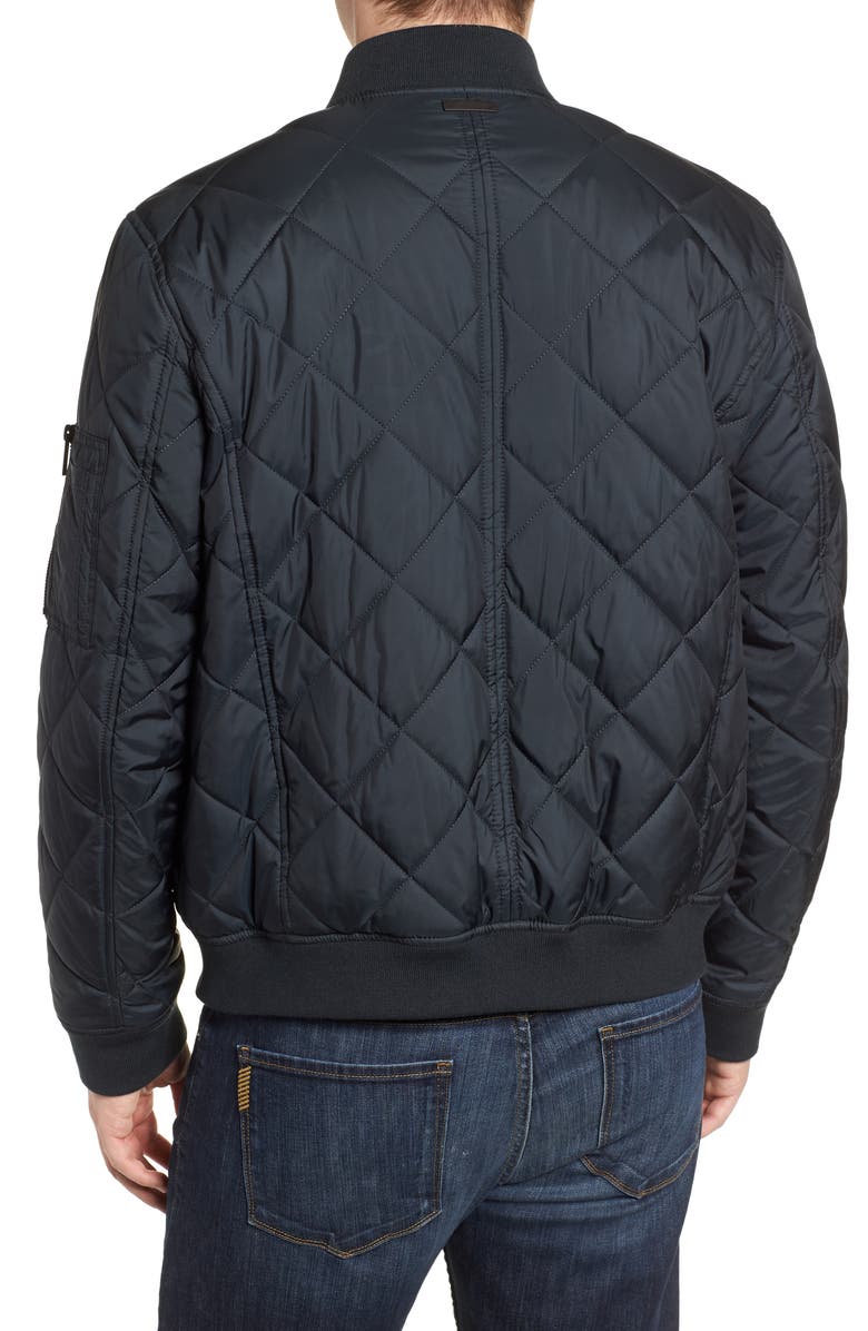 Marc New York Fletcher Quilted Bomber Jacket, Alternate, color, 