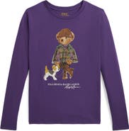 Polo Ralph Lauren Kids' Polo Bear Long Sleeve Graphic Tee