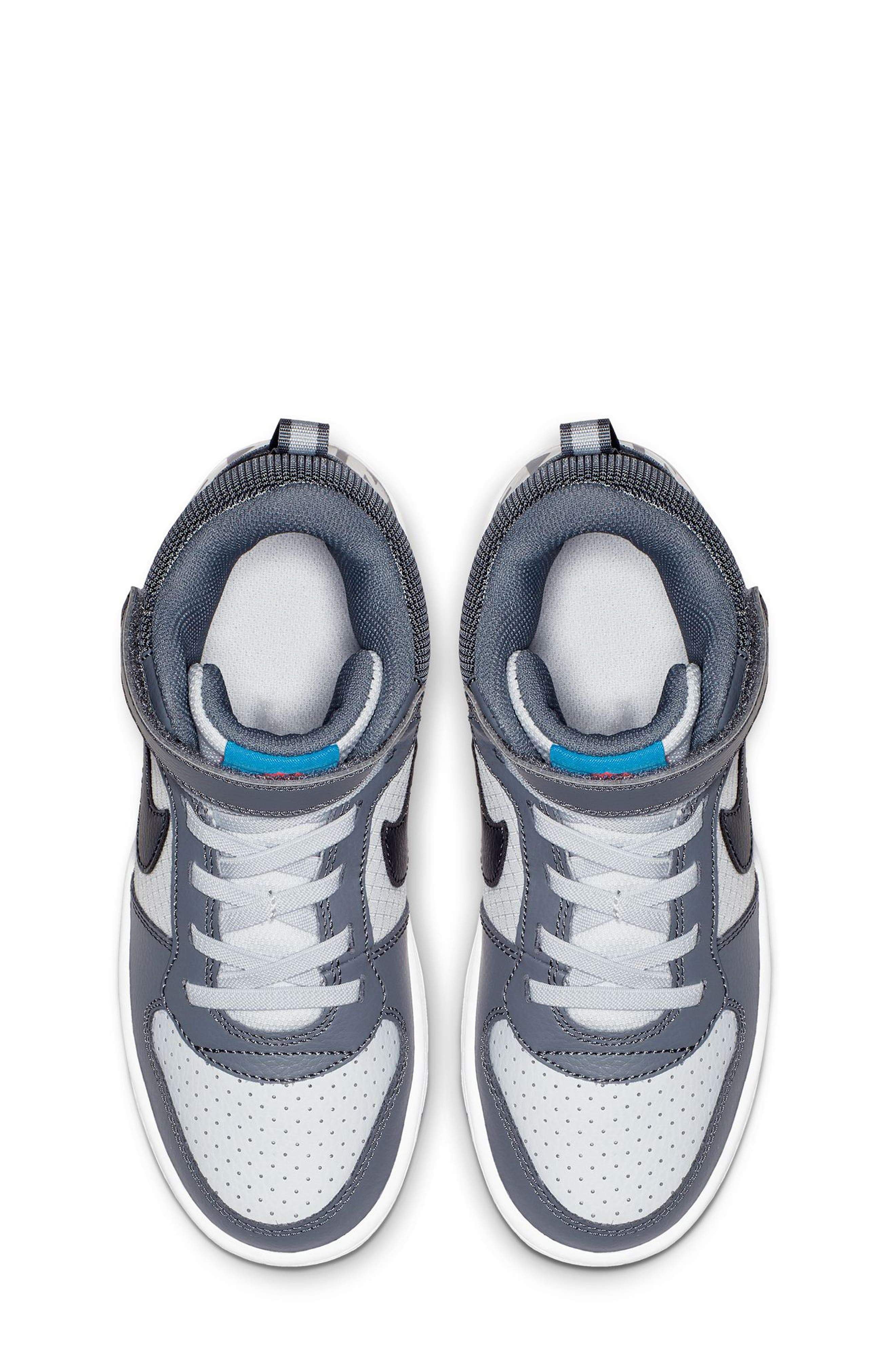 Nike Kids' Court Borough Sneaker, Alternate, color, Grey/Anthracite