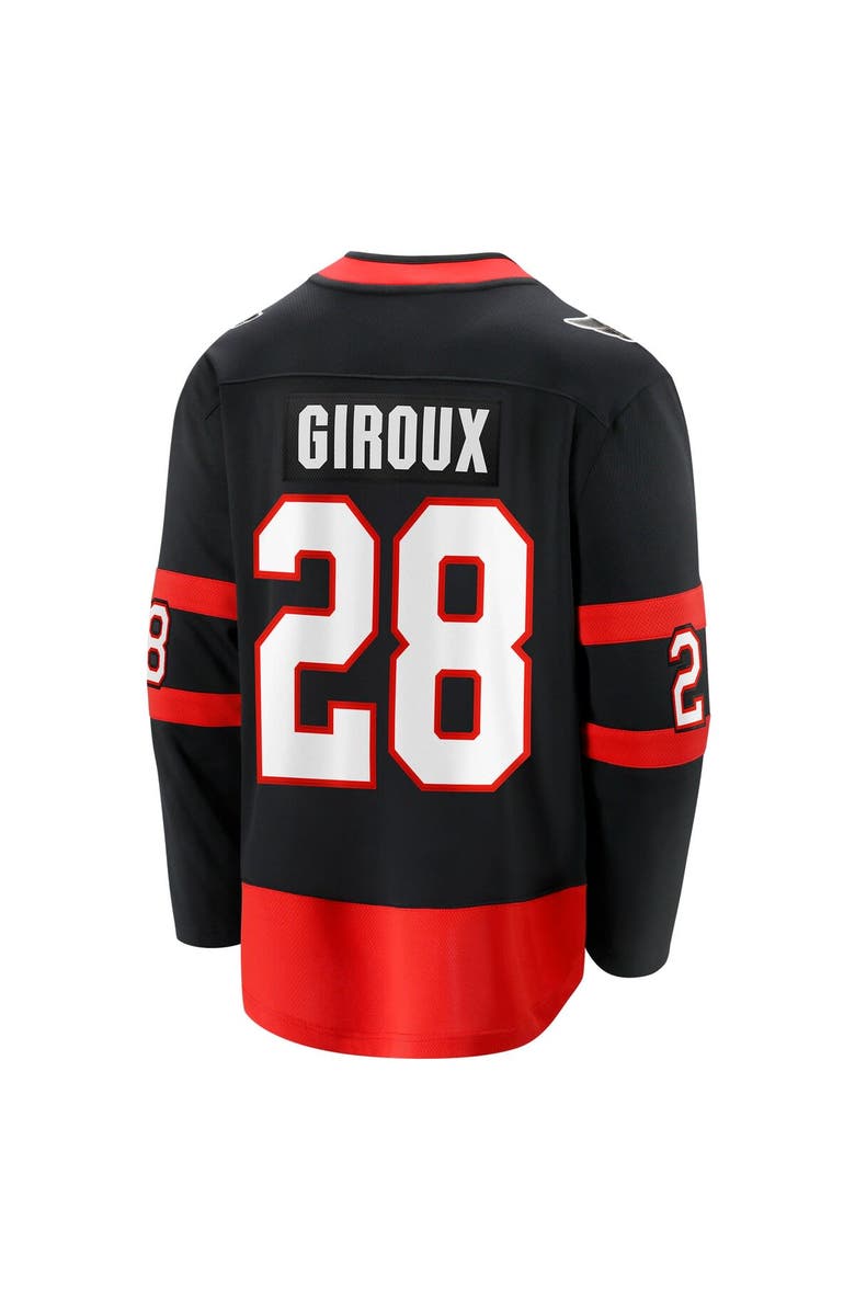 FANATICS Men's Fanatics Branded Claude Giroux Black Ottawa Senators Home Breakaway Player Jersey, Alternate, color,