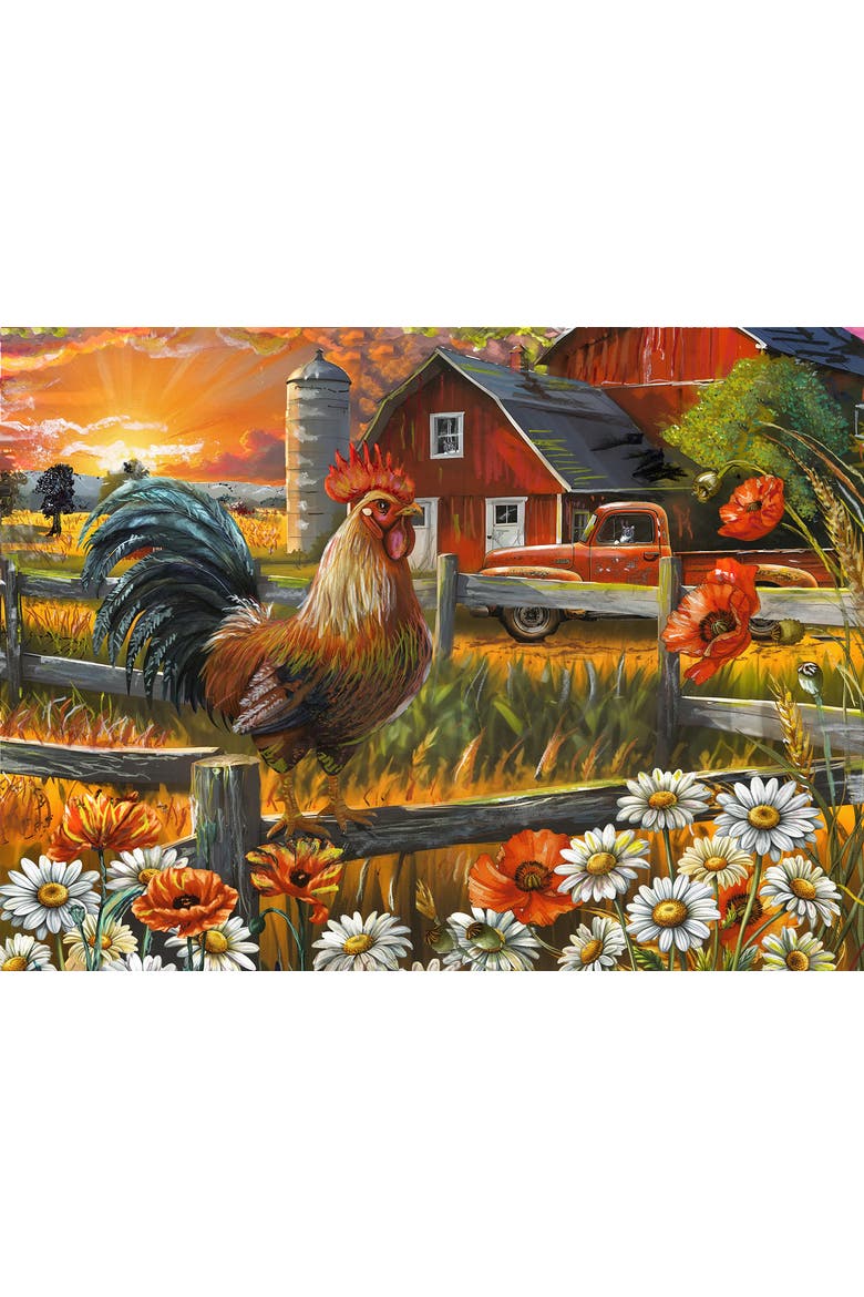 Sunsrise on the Farm 1000 piece Jigsaw Puzzle for Adults, Alternate, color, Multicolor