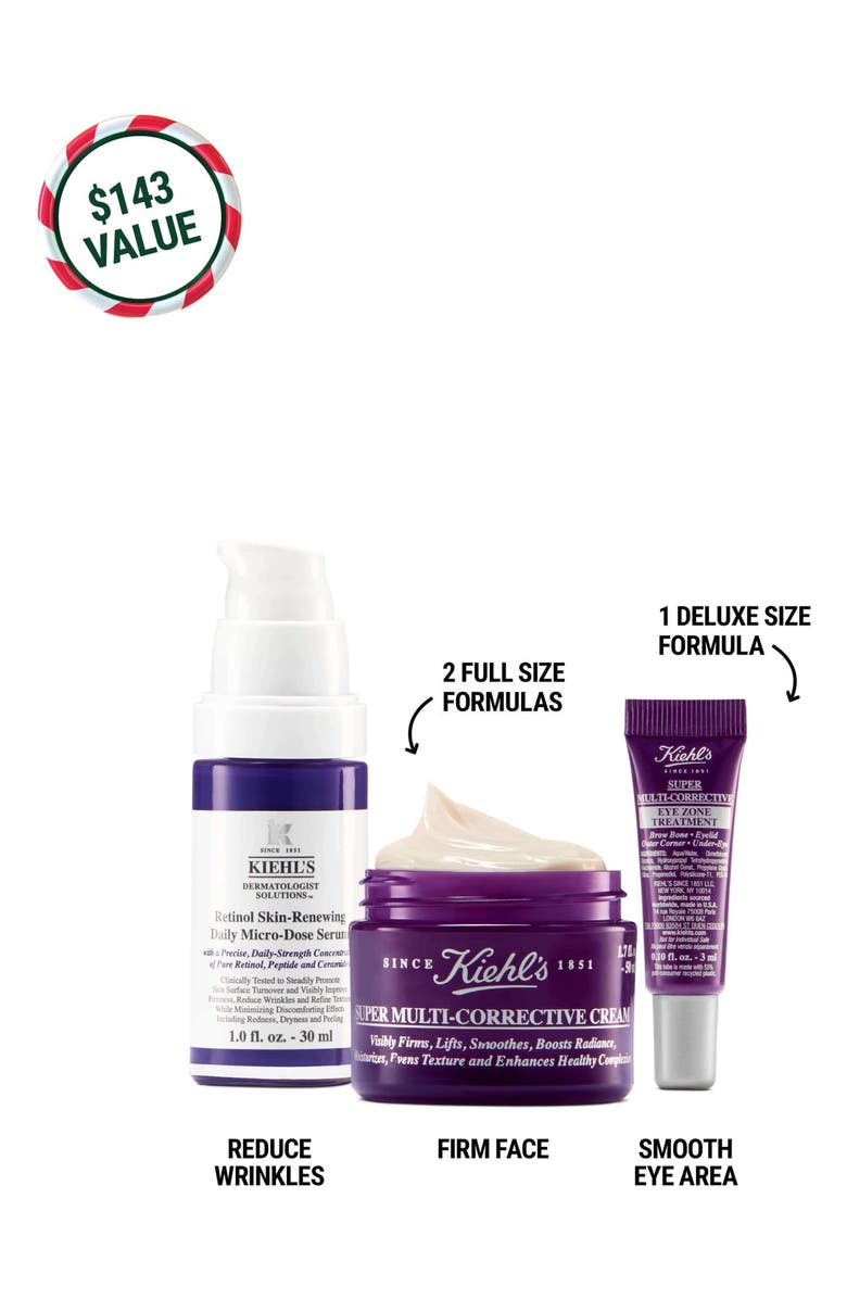 Kiehl's Since 1851 Ultimate Anti-Age Essentials Set USD $142.70 Value, Alternate, color,