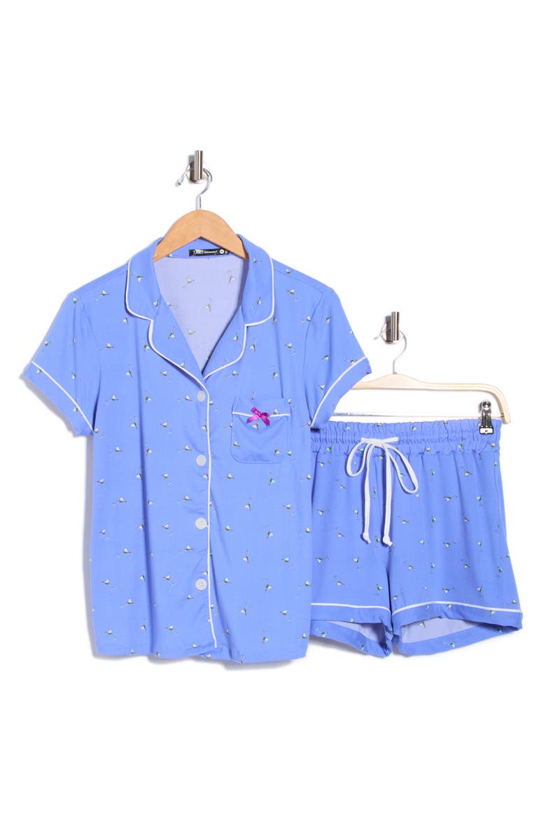 Tart Dixie Short Pajamas, Alternate, color, Blue