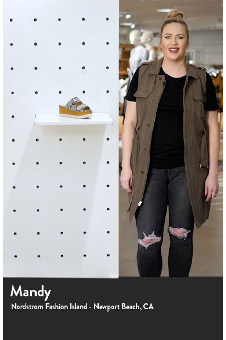 Welda Platform Slide Sandal video