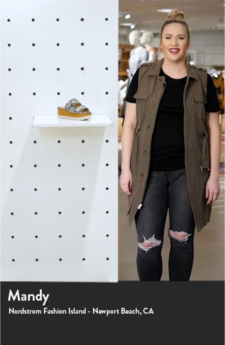 Welda Platform Slide Sandal, sales video thumbnail