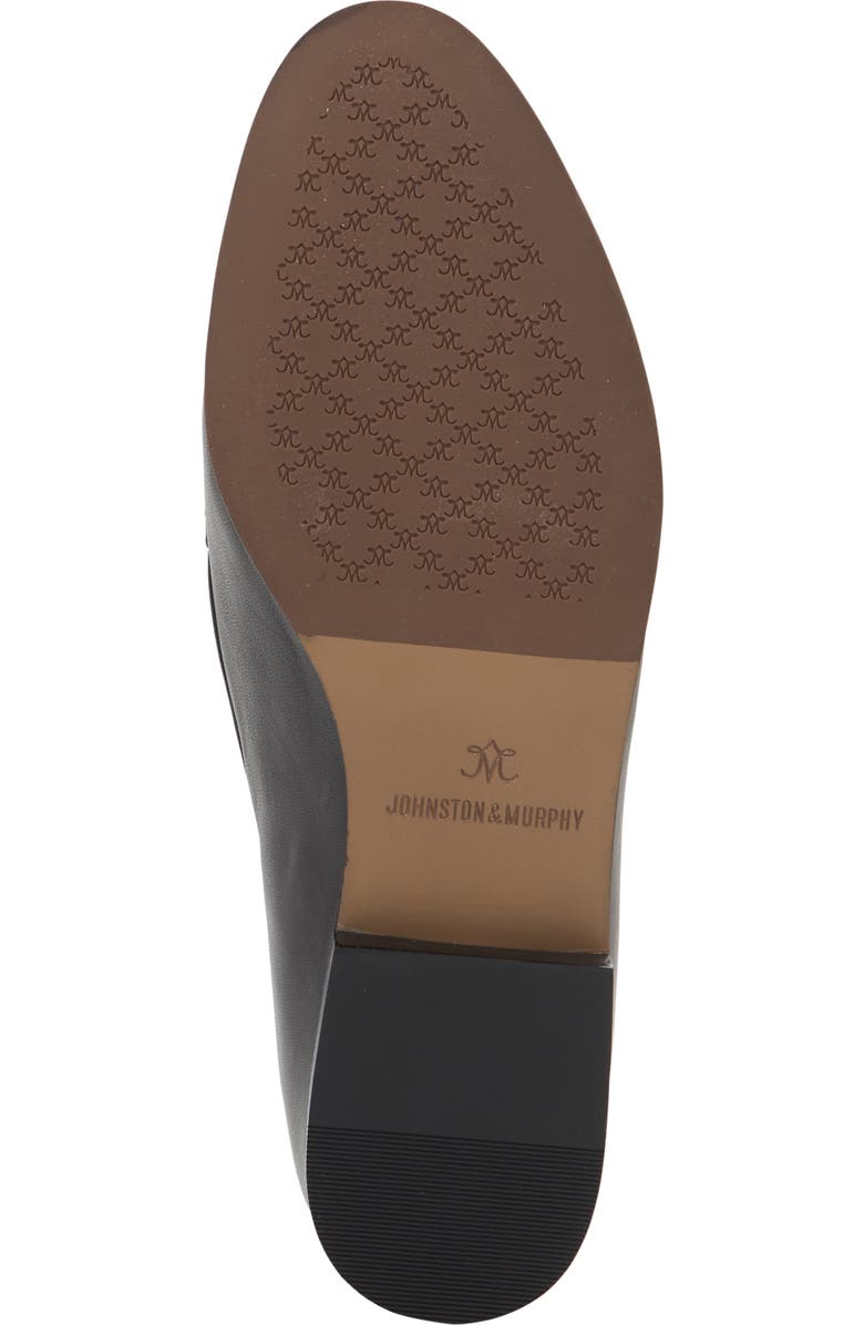 Johnston & Murphy Ali Genuine Calf Hair Bit Loafer, Alternate, color, Black Leopard