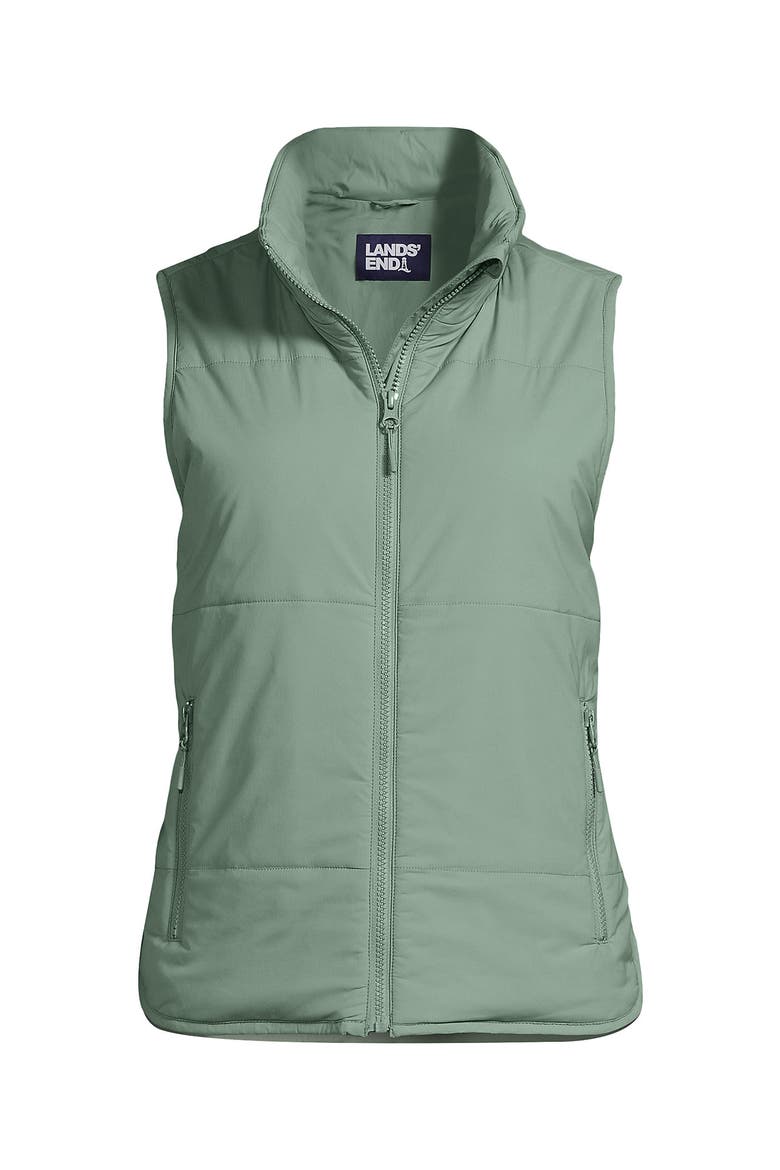 Plus Size WanderFree Insulated Vest, Alternate, color, Lily Pad Green