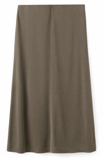 Modal Blend Midi Skirt