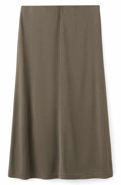 Modal Blend Midi Skirt