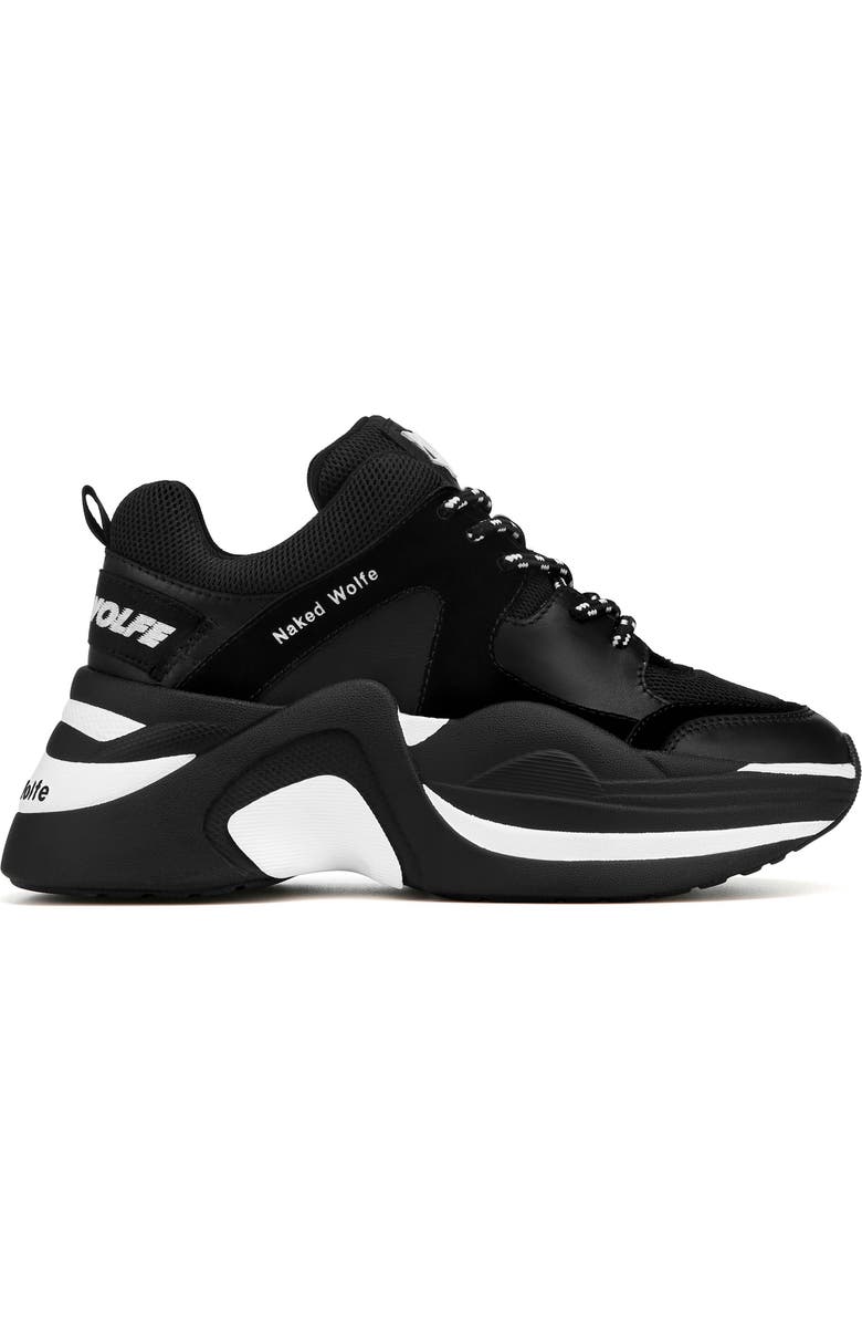 Naked Wolfe Track Double Chunky Platform Sneaker, Main, color,