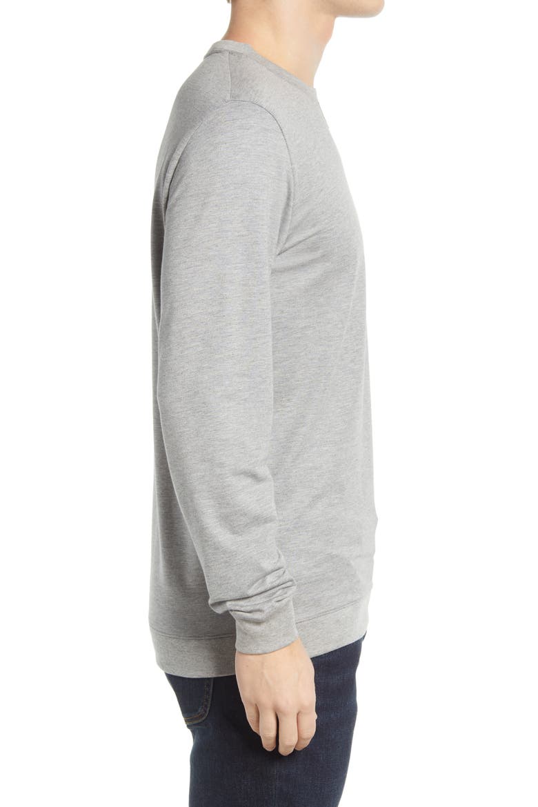 Fink 2.0 Crewneck Sweatshirt, Alternate, color, HEATHER LIGHT GREY