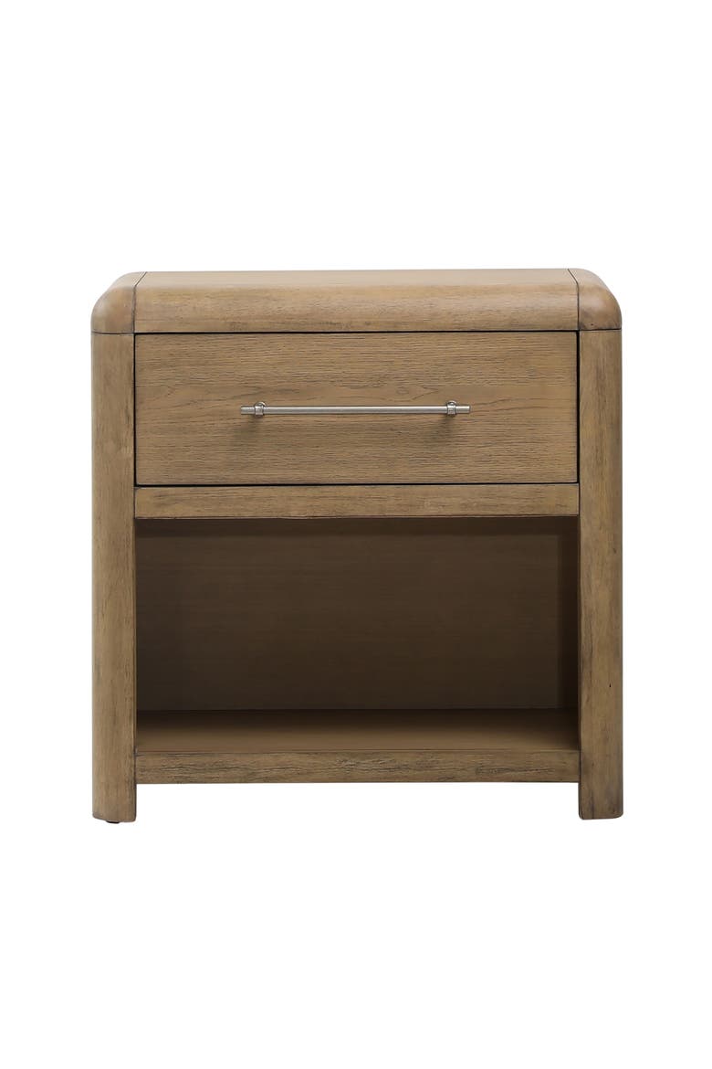 Tavira One-Drawer Nightstand, Alternate, color, Natural
