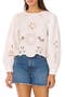 Embroidered Cutwork Cotton Poplin Top
