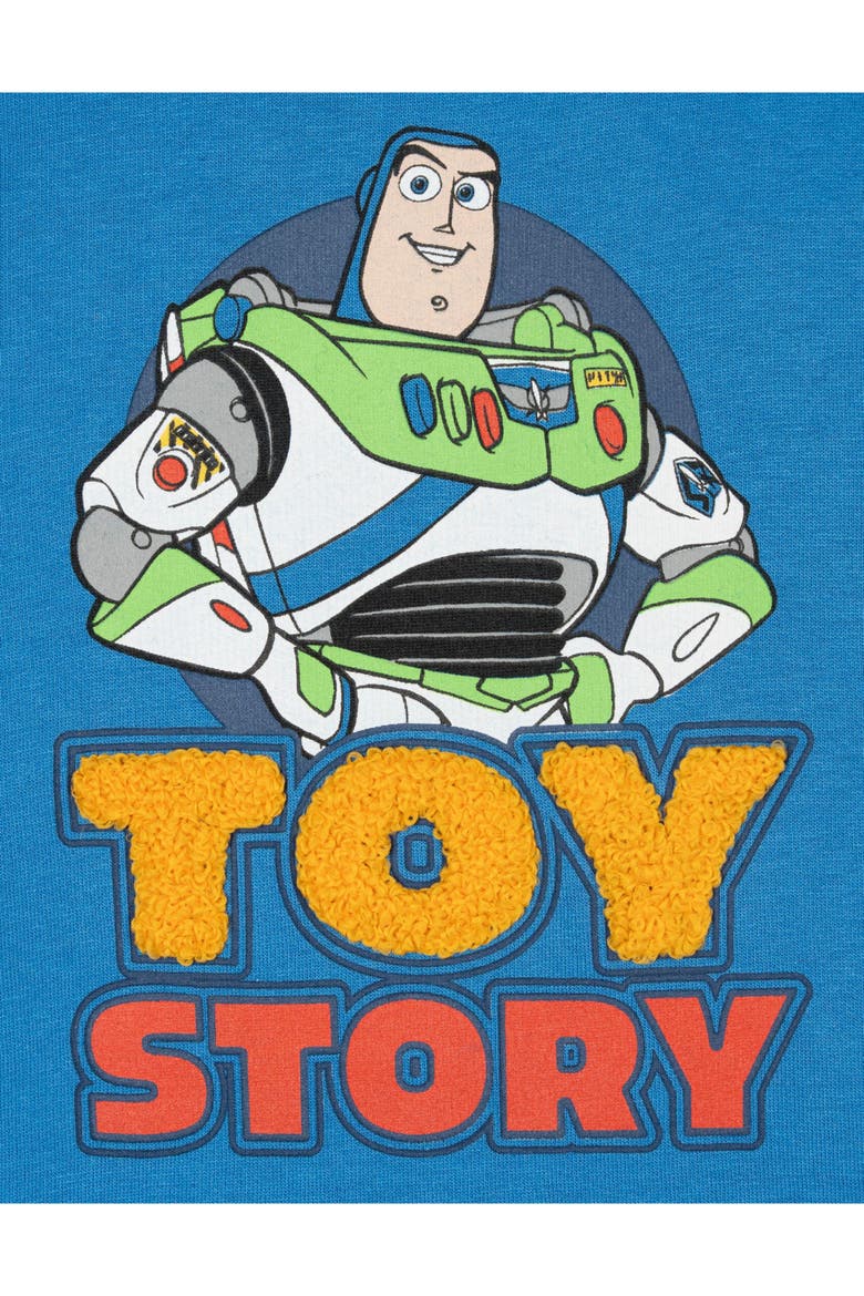 Toy Story Fleece Sweatshirt and Plush Pants Set, Alternate, color, Blue Navy Toy Story