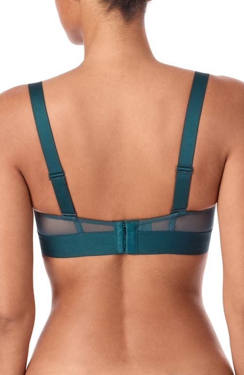 Dkny Sheers Strapless Underwire Bra In Blue