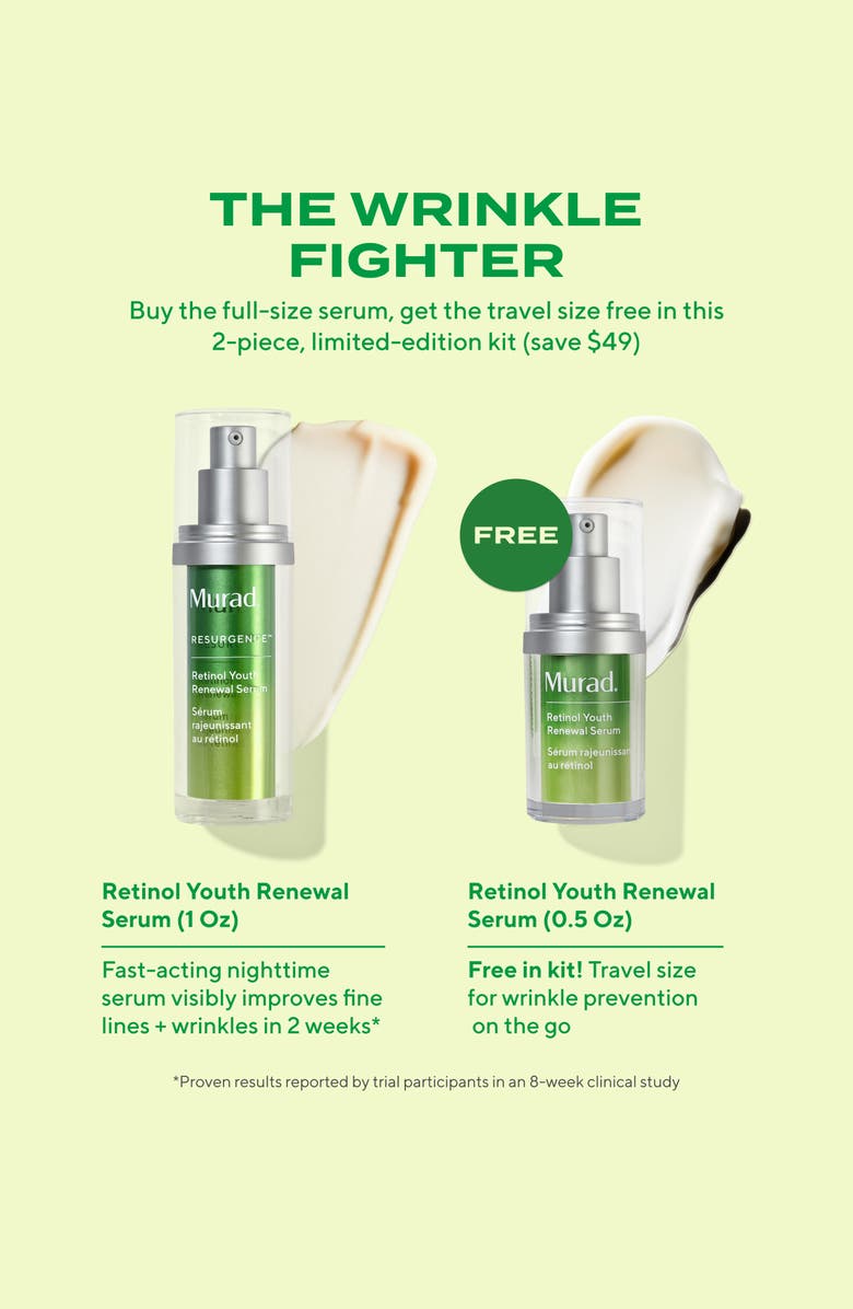 Murad<sup>®</sup> The Wrinkle Fighter 2-Piece Gift Set $141 Value, Alternate, color, 