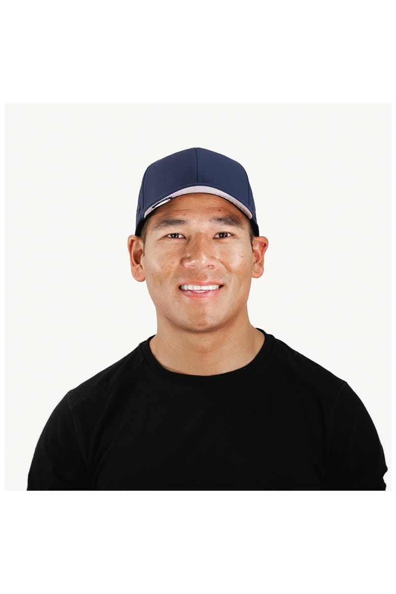 A-Game Hydro Performance Snapback Hat, Alternate, color, NAVY
