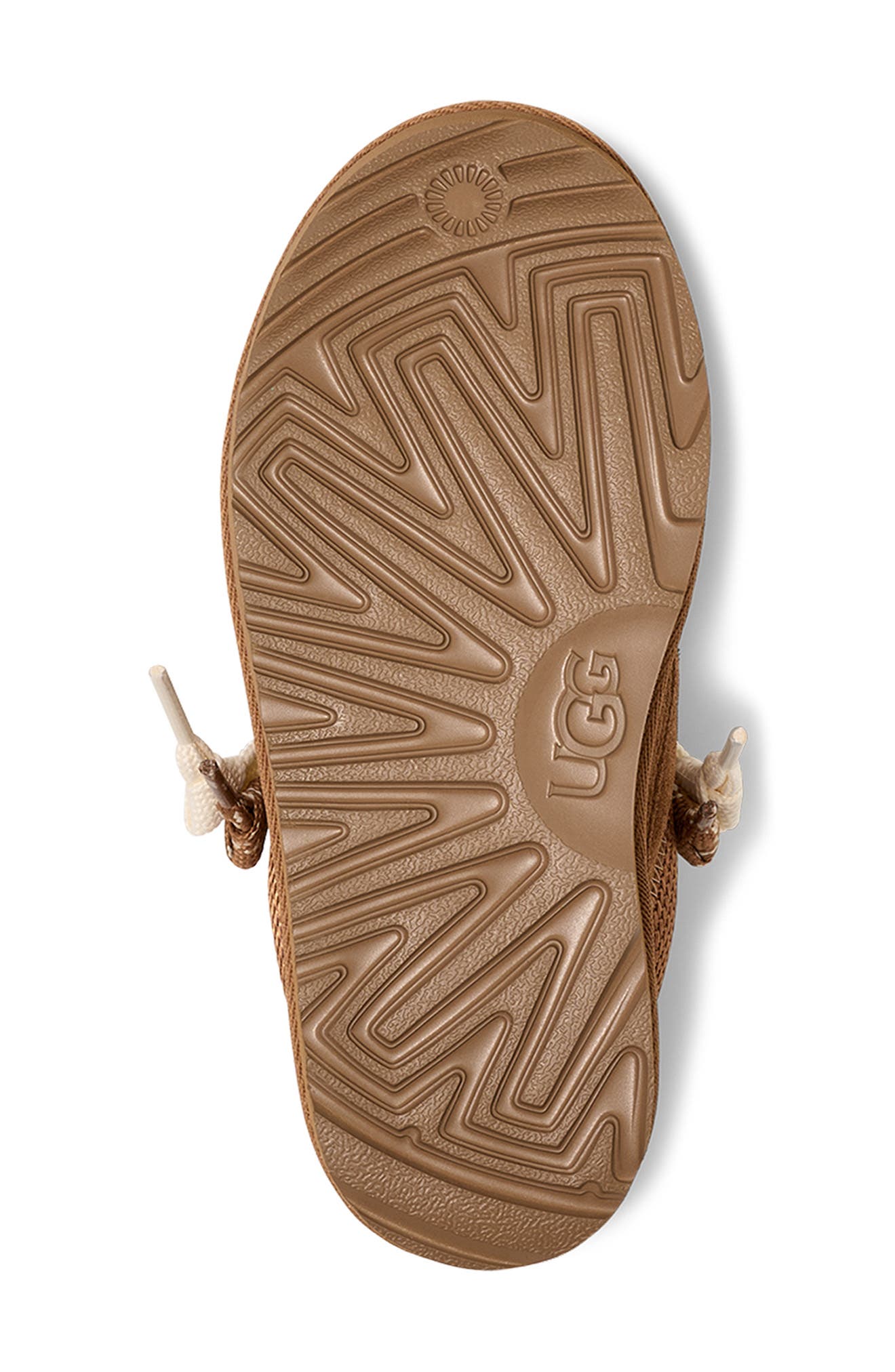 UGG<sup>®</sup> Kids' Lo Lowmel Sneaker, Alternate, color, Chestnut
