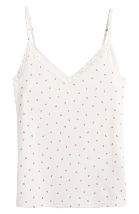 Lace Trim V-Neck Camisole