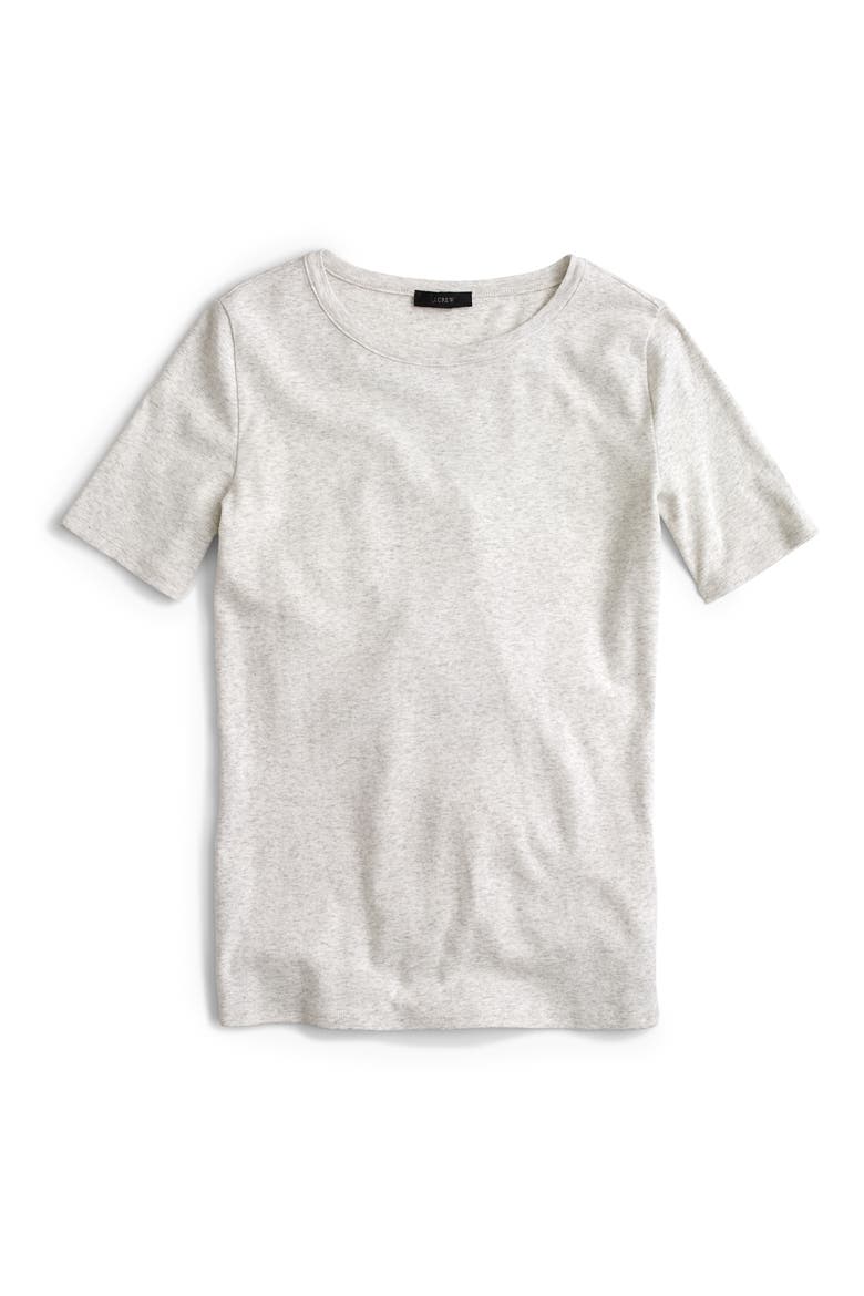 New Perfect Fit Tee, Main, color, MOONLIGHT HEATHER