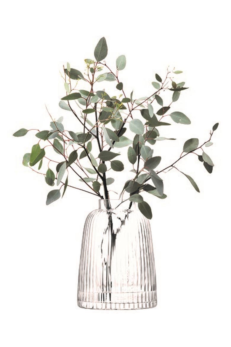 Pleat Vase, Main, color, CLEAR