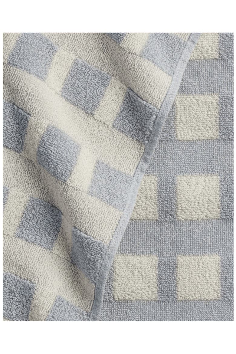 Capri Check Beach Towel, Alternate, color, NATURAL WITH SKY