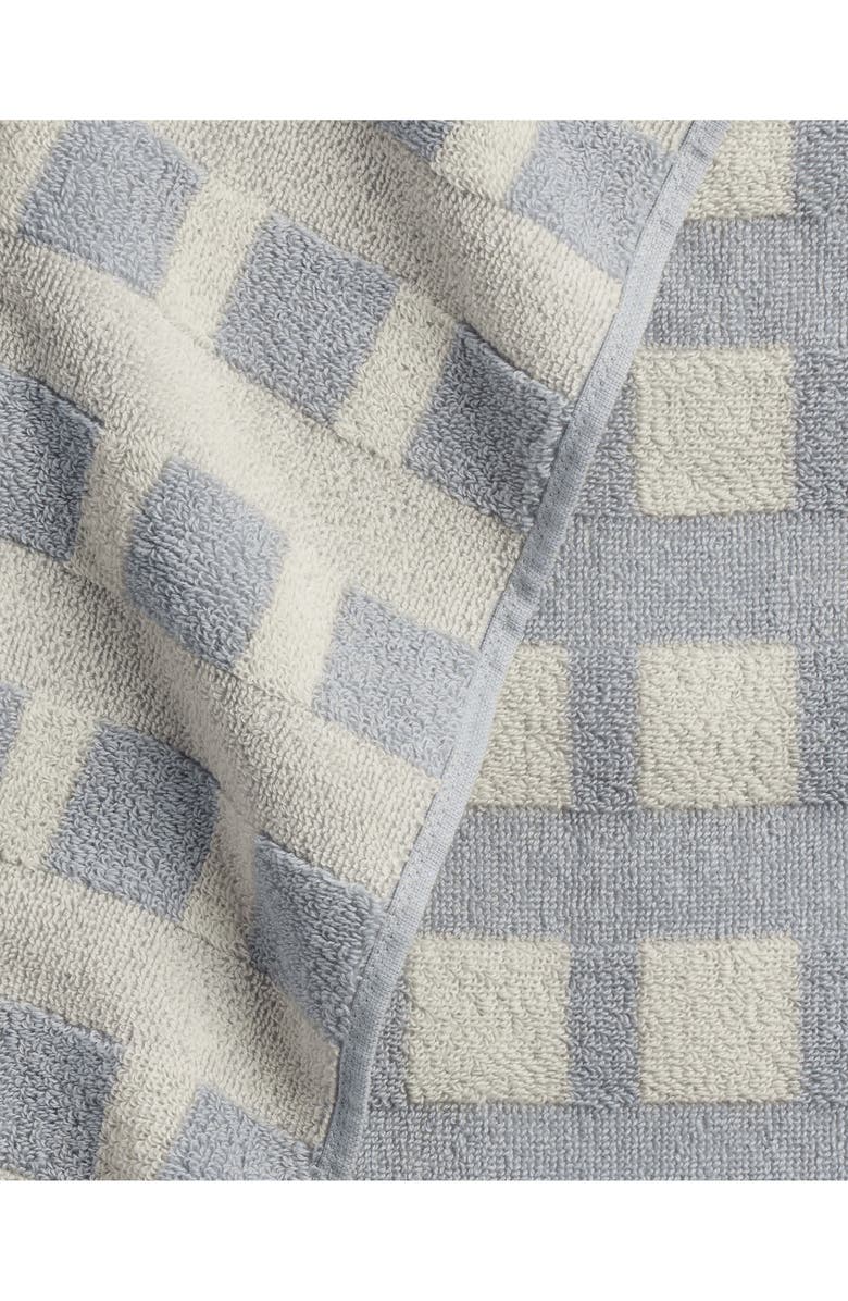 Parachute Capri Check Beach Towel, Alternate, color, Natural With Sky