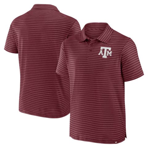 Men's Fanatics Maroon Texas A&M Aggies Victory Calls Stripe Polo