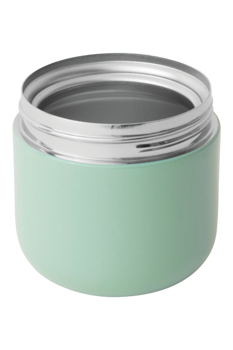Leo 2-Piece Food Container Set, Alternate, color, GREY/ GREEN