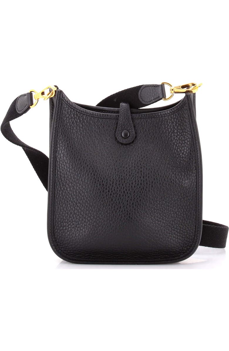 Pre-Owned Hermes Evelyne Bag Gen III Clemence TPM, Alternate, color, Noir