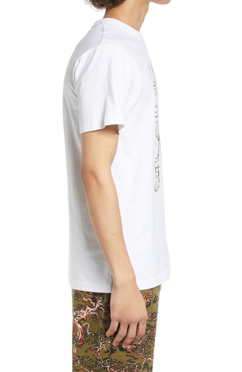 Billionaire Boys Club Bonsai Astro Cotton Graphic Tee, Alternate, color, Snow White