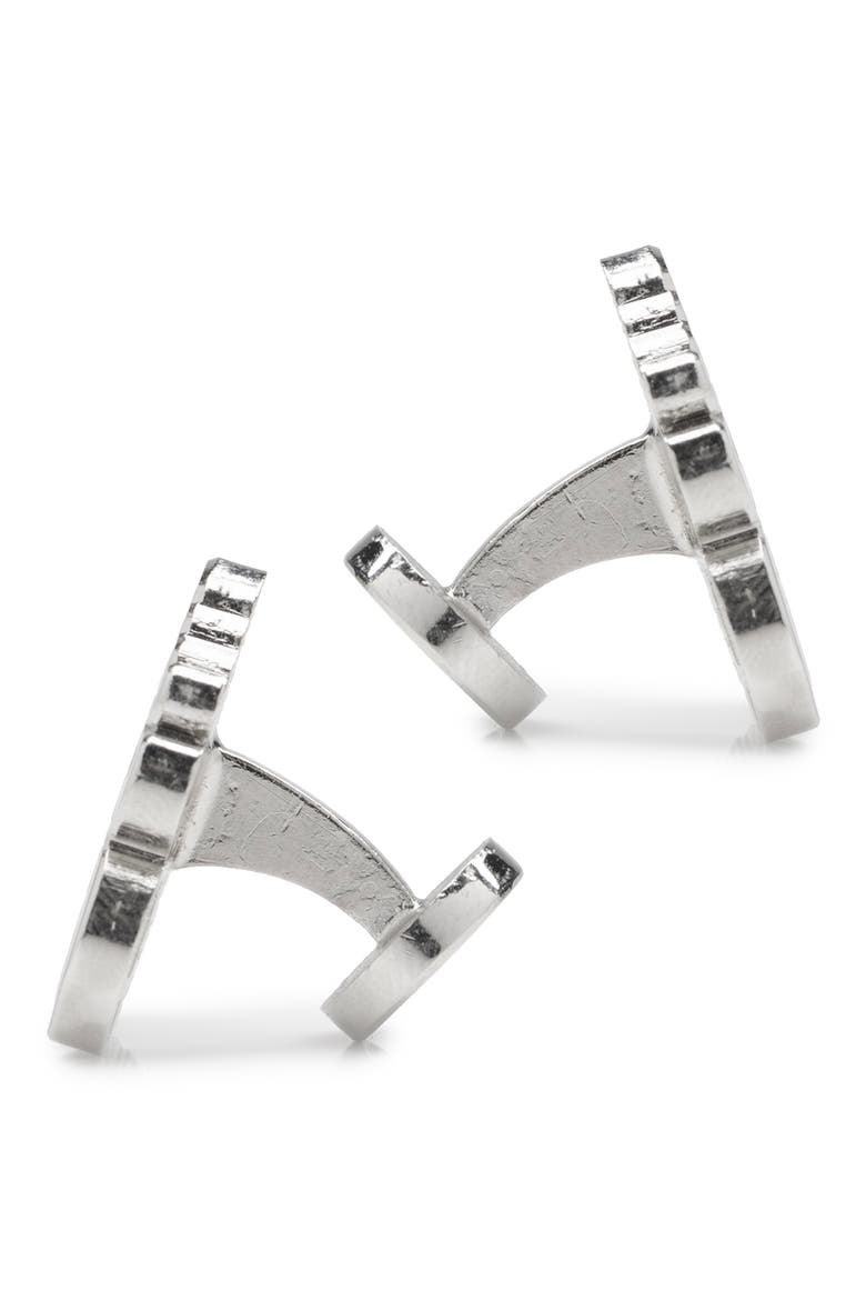Olaf Action Cuff Links, Alternate, color, WHITE
