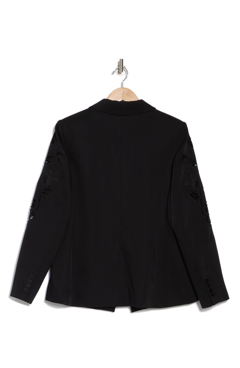 Elie Tahari The Blair Blazer, Alternate, color, Noir