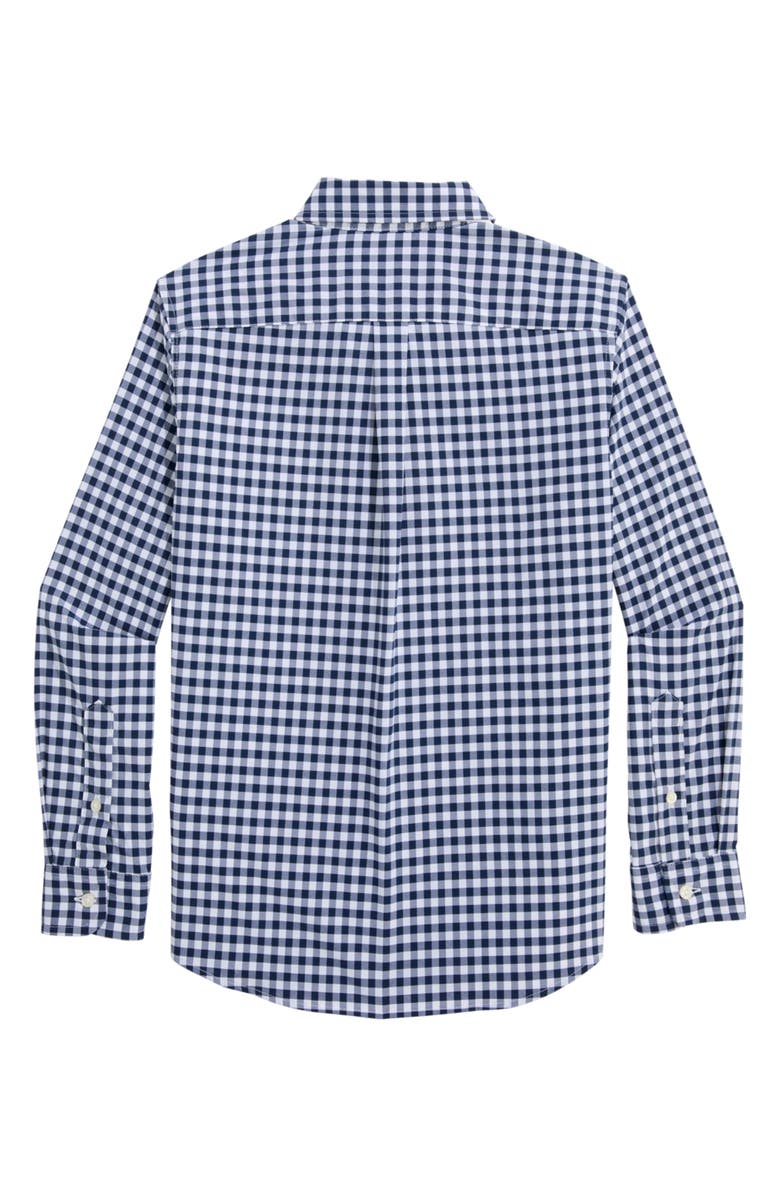 Kids' Tattersall Check Stretch Dress Shirt