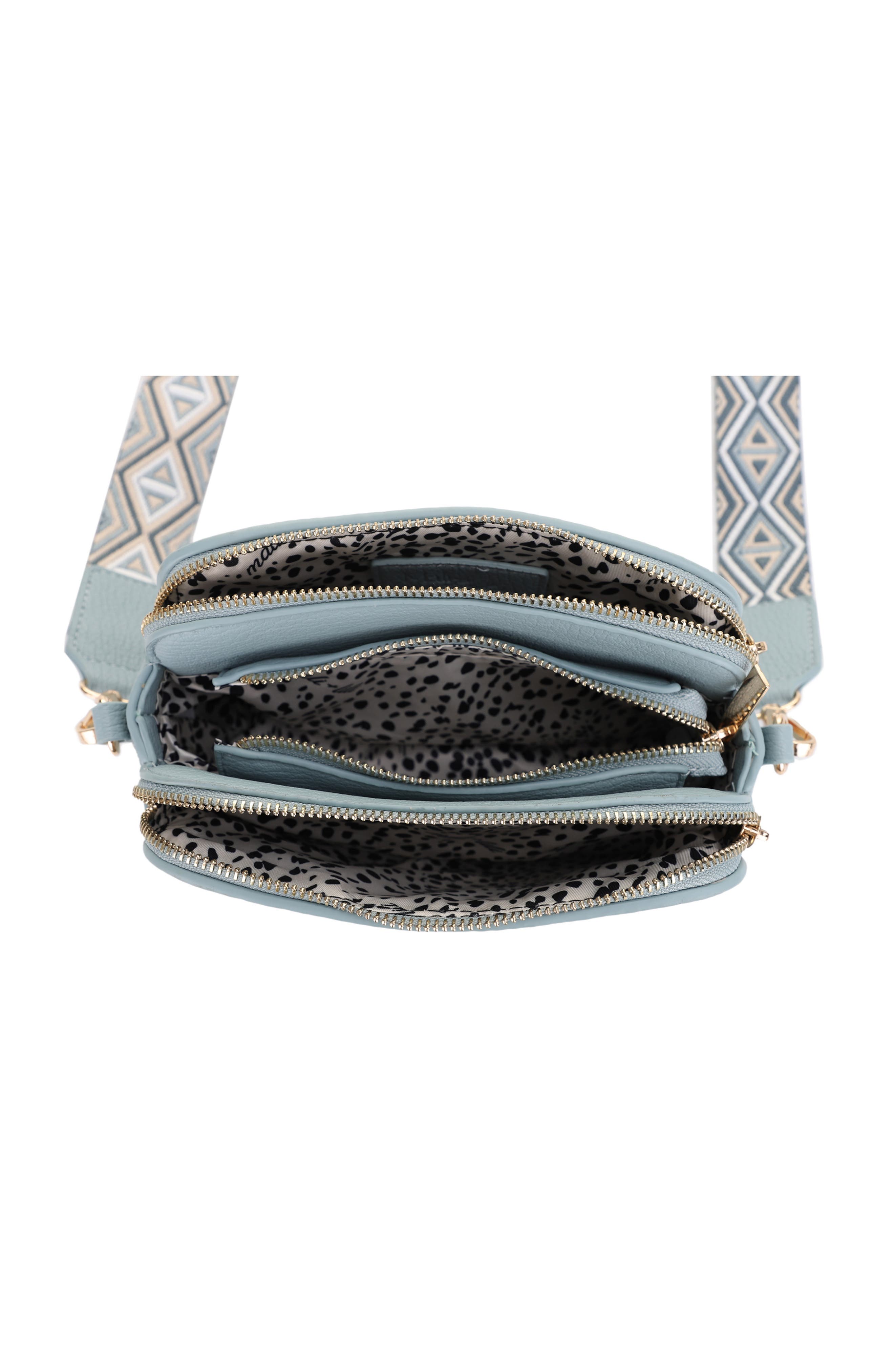 Zahara Crossbody Bag, Alternate, color, DUSTY BLUE/TRI