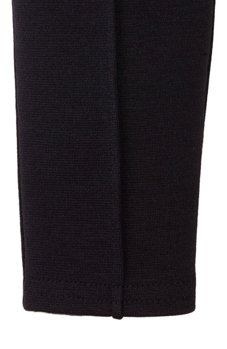 Hope & Henry Baby Girls' Pintuck Ponte Pant, Infant, Alternate, color, Black Pintuck