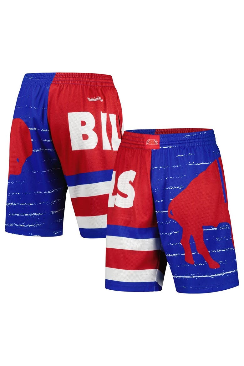 Men's Mitchell & Ness Royal Buffalo Bills Jumbotron 3.0 Shorts, Main, color, Royal