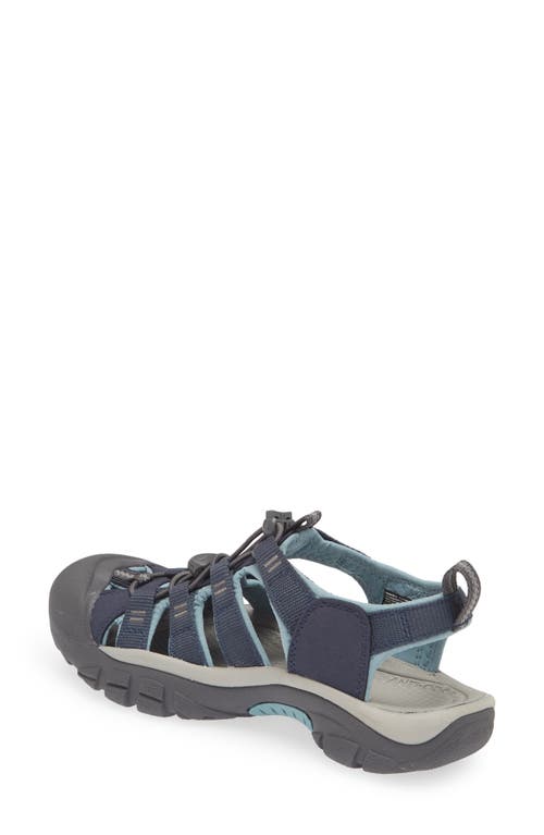 Keen Women's Newport H2 Sandals In Navy Magnet In Navy/magnet