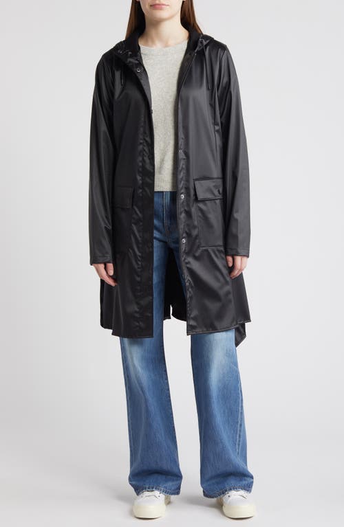 Rains Curve Waterproof Belted Jacket
