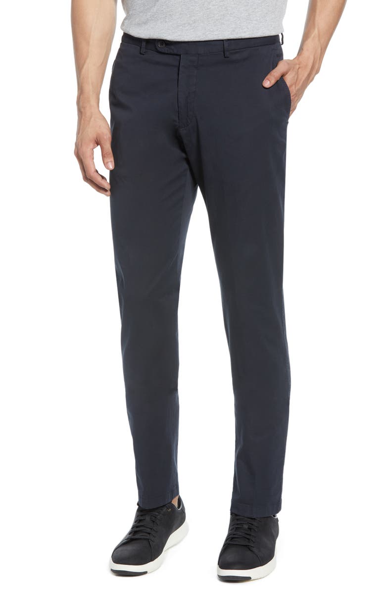 Bugatchi Slim Straight Leg Chino Pants, Main, color,