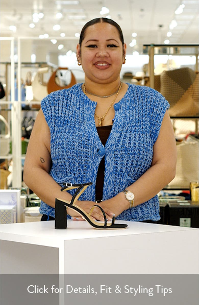 Dalilah Ankle Strap Toe Loop Sandal, sales video thumbnail