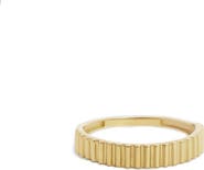The Lovery Fine Jewelry Gold Ribbed Ring