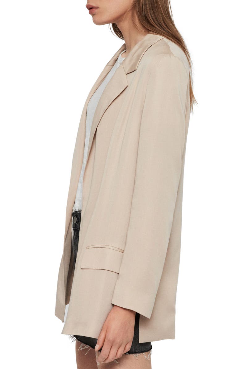 AllSaints Alva Open Front Blazer, Alternate, color, 