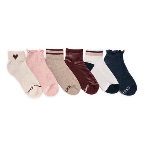 Dream Step Mini Crew Socks 6 Pair Pack