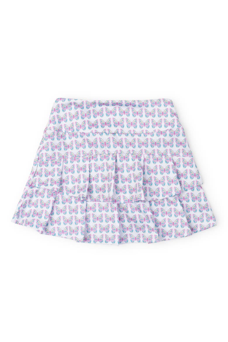 Margot Girls' Performance Skirt, Alternate, color, Peace Love Butterflies