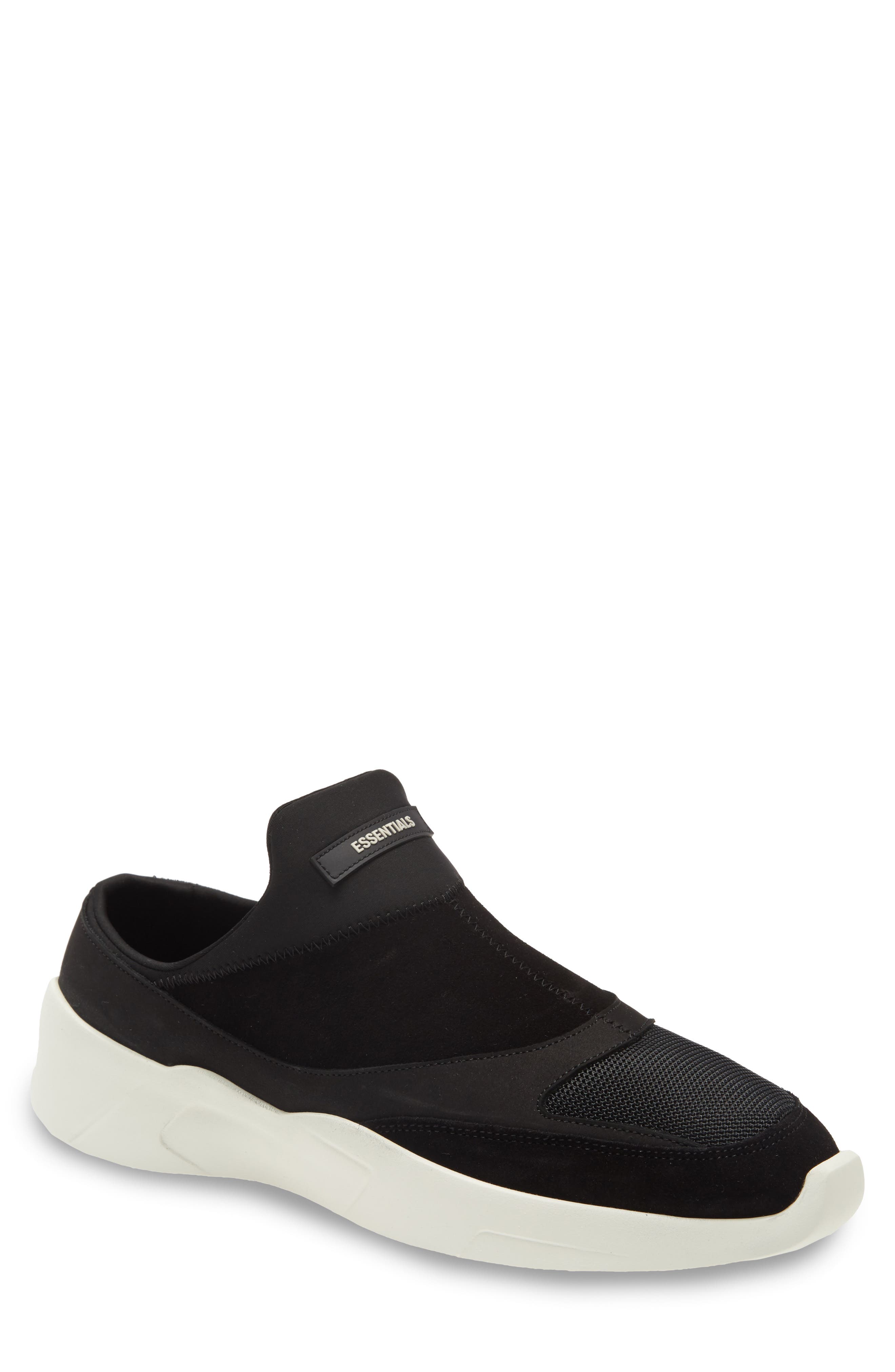 Fear of God Essentials Laceless Backless Runner Sneaker, Main, color, 